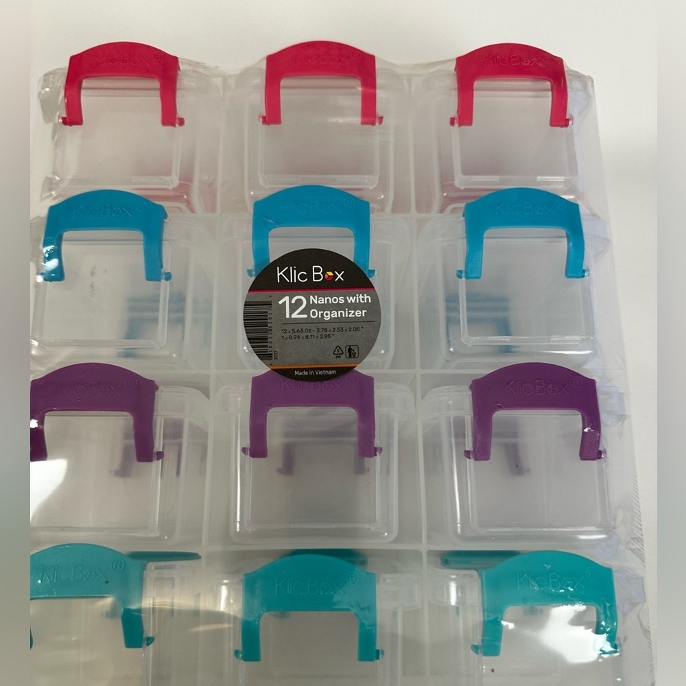 12 little boxes to organize your small things NWT